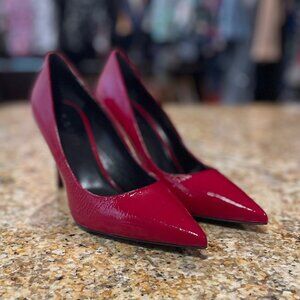 M. Gemi Red Patent Pump